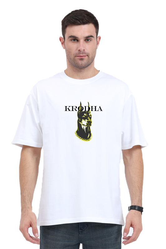Honour | Krodha Soul Animal | Oversized T-Shirt Collection | White