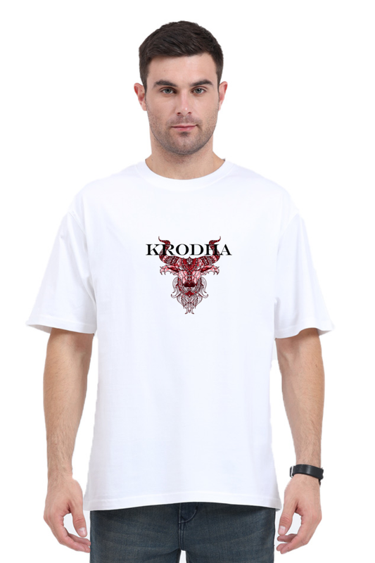 Resolve | Krodha Soul Animal | Oversized T-Shirt Collection | White