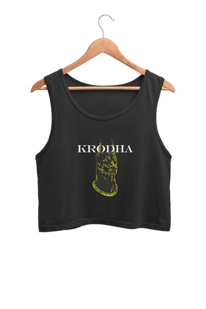 Essential | Krodha Classic Oversized T-shirt | Puffed Print | Black
