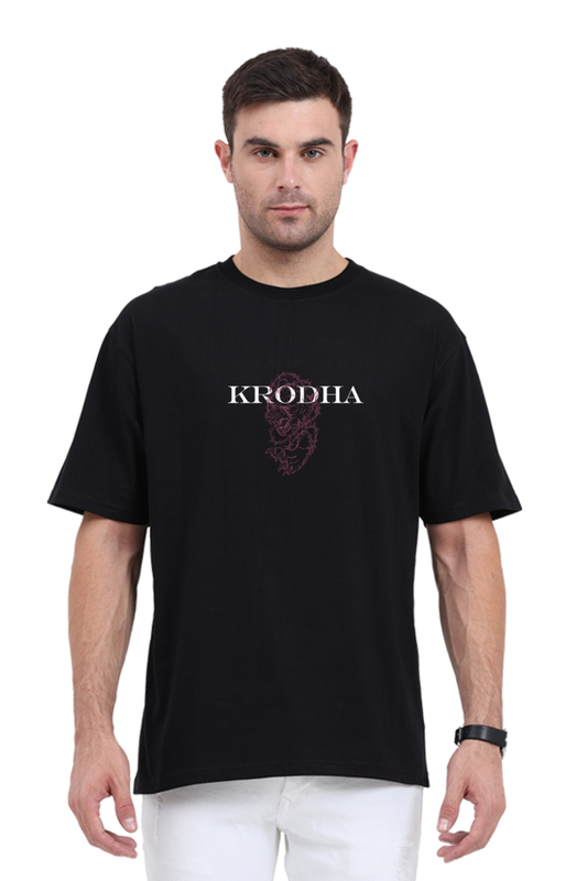 Endure | Krodha Soul Animal | Oversized T-Shirt Collection | Black | Navy Blue | Purple