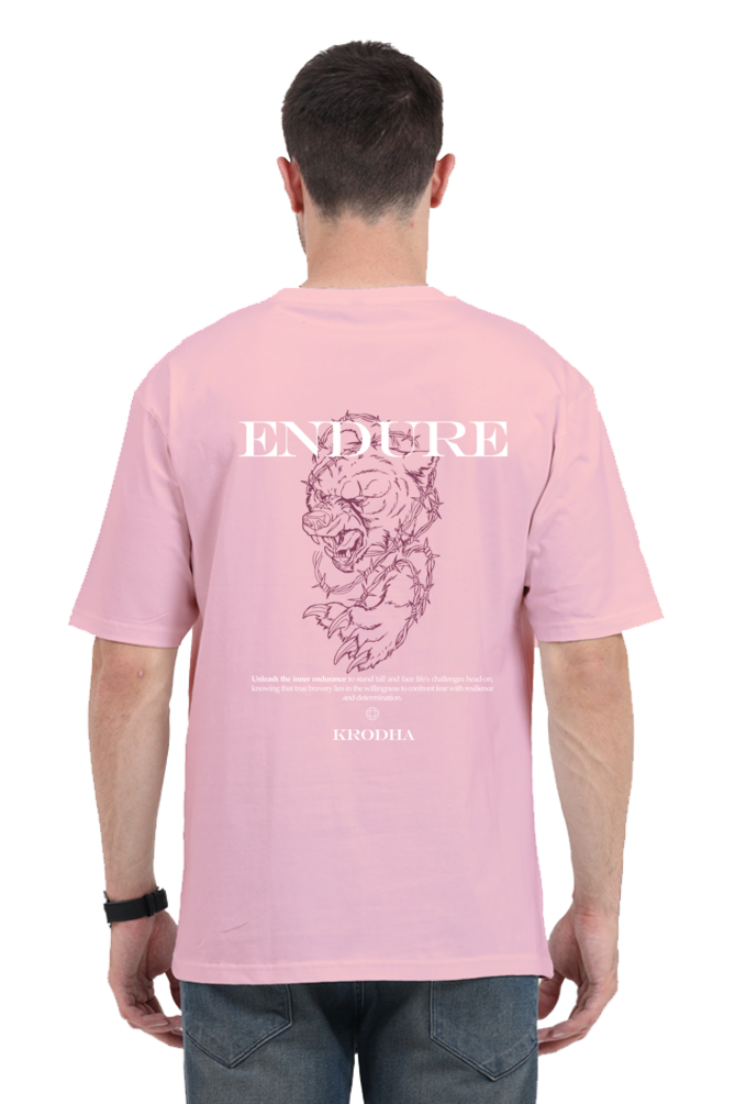 Endure |  Oversized T-Shirt | Sky Blue | Lavender  | Pink