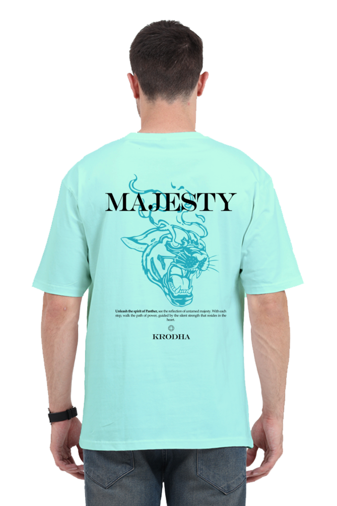 Majesty | Oversized T-Shirt | Mint | Sky Blue  | Baby Pink