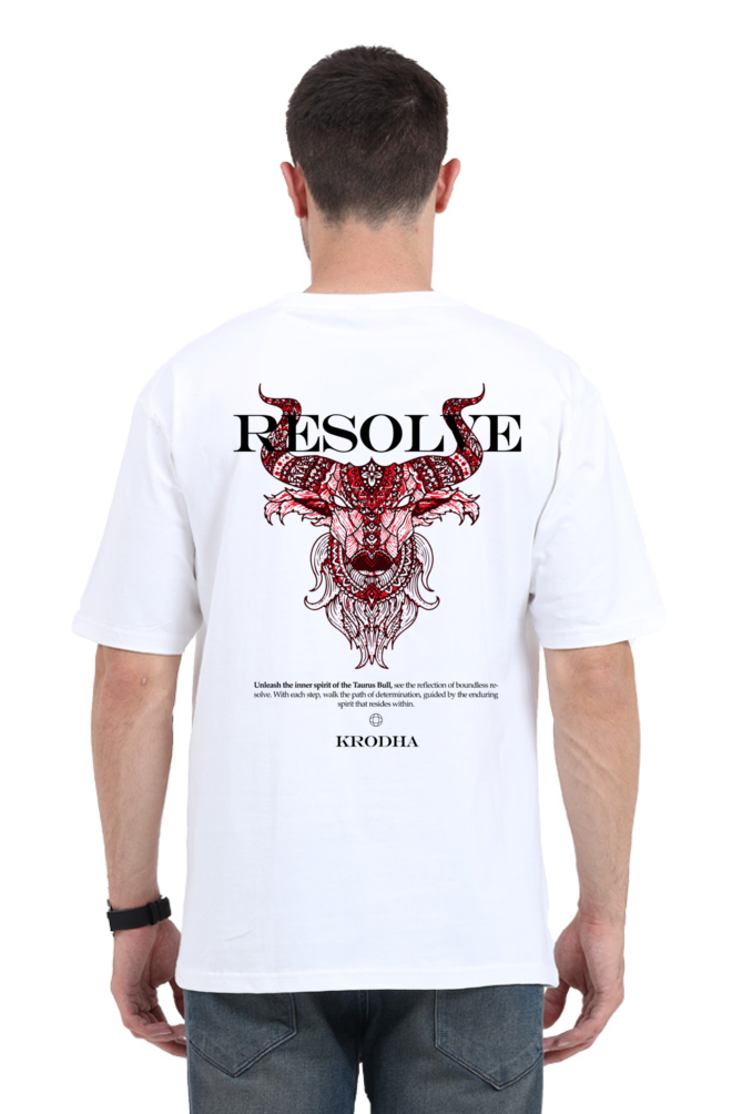 Resolve | Oversized T-Shirt | White