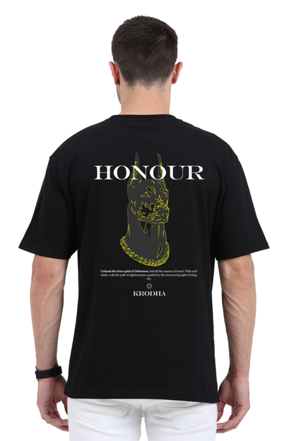 Honour | Oversized T-Shirt | Black