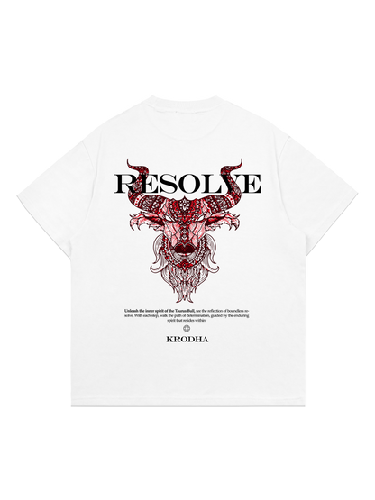 Resolve | Oversized T-Shirt | White
